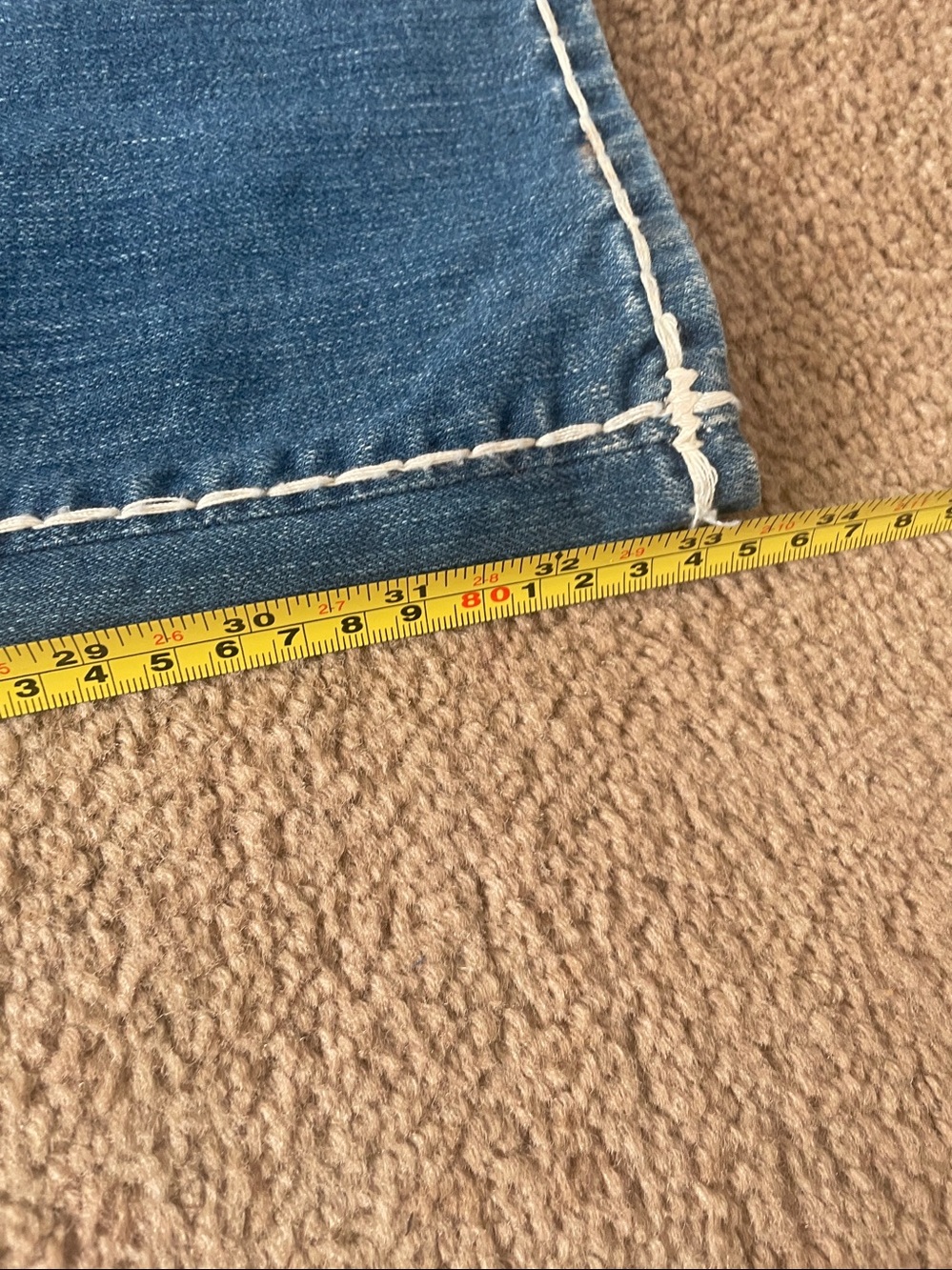 True Religion Women's Blue Bootcut Jeans - Picture 7 of 8